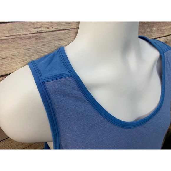 Lululemon Tank Top Mens Blue XL Extra Large Get Outside Get Sweaty Running Gym - Picture 5 of 8